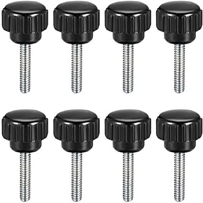 XYWHPGV M5 x 20 mm External-Thread Knurled Clamping Knobs, 8-Piece Set