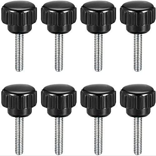 XYWHPGV M5 x 20 mm External-Thread Knurled Clamping Knobs, 8-Piece Set