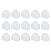 QUARKZMAN 15-Pack RJ11 Silicone Port Covers, Transparent view 1
