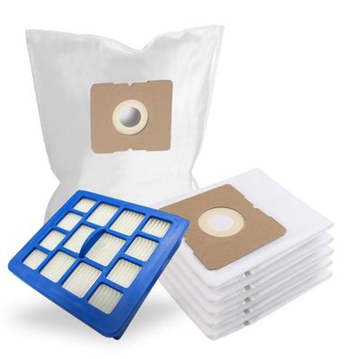 MisterVac 20 Vacuum Bags + Filter Compatible with Trisa Classic Clean T6819