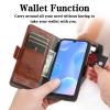 Zong Flip Wallet Case for Nokia G60 5G (TA-1490/TA-1481), PU Leather, Black view 3