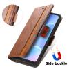 Zong Flip Wallet Case for Nokia G60 5G (TA-1490/TA-1481), PU Leather, Black view 4