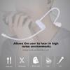 10-Piece Replacement Acoustic Tube for Two-Way Radio Headsets view 2