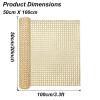 selliner Cane Webbing, 1 m x 50.8 cm, Plastic Rattan Webbing Roll for Caning Projects, Star Anise Pattern view 2