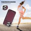 FERLAN Phone Case for Samsung Galaxy S20 FE with Mirror, Card Holder and Adjustable Lanyard, Red view 4