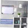 MAGICLULU English 18-Month Wall Calendar, Simple Spacious Design view 4