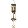 DUBMAG Wind Chime with Large Bell, Hanging Garden Ornament (Color: 1) view 1