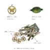 DUBMAG Wind Chime with Large Bell, Hanging Garden Ornament (Color: 1) view 4