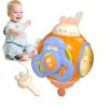 Lambo Hexahedron Toy, Interactive Preschool Learning Toy with Lanyard view 1