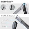 Sliding Shower Enclosure 100 x 100 cm, Corner Entry, 6 mm Tempered Safety Glass, 185 cm High view 4