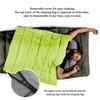 Lightweight, Water-Resistant Warm Sleeping Bag for Camping, Hiking, Fishing, Travel and the Outdoors (Green) view 4