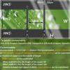 ZHUSHOU Transparent Waterproof Tarp, 1.4 x 4.2 m, Customizable view 2