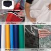 ZHJSHOU Transparent Patio Tarp with Eyelets, 2 x 4.2 m, Pavilion Rain Protection view 4