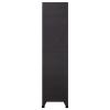 SECOLI Lockable Metal Locker Cabinet, Anthracite and White, 15 Compartments view 4