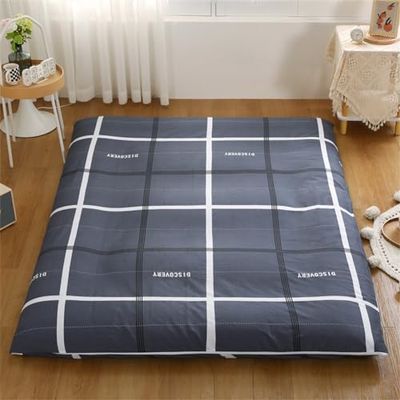 Morbuy Cotton Full-Encasement Mattress Cover with Zipper, 150 x 200 cm