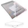 Morbuy Cotton Full-Encasement Mattress Cover with Zipper, 150 x 200 cm view 2