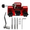 Knadgbft Bracelet Grinder – Portable Hand-Crank Chain Grinder Kit, Chain Clamp Sharpener, Red view 1