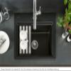 Villeroy & Boch Subway Style 50 S Crema – 3355 01 KR Ceramic Sink, Manual Operation view 4