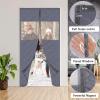 AQKaki Magnetic Thermal Door Curtain view 3