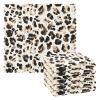 Mnsruu Reusable Microfiber Swedish Dishcloths, Abstract Leopard Tie-Dye, 6-Pack view 1