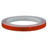 Kisangel 8 m Reflective Bicycle Stickers, Red Self-Adhesive Fluorescent Tape view 1