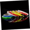 Kisangel 8 m Reflective Bicycle Stickers, Red Self-Adhesive Fluorescent Tape view 2