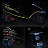 Kisangel 8 m Reflective Bicycle Stickers, Red Self-Adhesive Fluorescent Tape view 3
