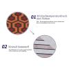 Siunwdiy Runner Rug 70 x 280 cm, Non-Slip Modern Hallway Rug view 4
