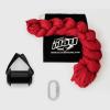 Play Juggling Aerial Silk + Rigging + Auto-Locking Carabiner, Certified, 100% Polyester (20 m, Red) view 3
