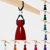 Play Juggling Aerial Silk Beam Set, Screw-Lock Carabiner (20 m, Pink) view 1