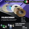 Lux Metal 5 Polishing Wheel Set, 300 mm, 5 Compounds, 700 g view 3