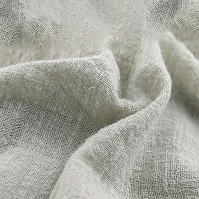RAEF 100-Piece 32 x 32 cm Sage Green Gauze Cotton Napkins, Reusable, for Weddings, Parties, Christmas and Table Decor