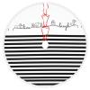 Cute Farm Animal Dog Plush Ball Christmas Tree Skirt, Thickened view 1