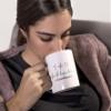 Christian Coffee Mug with Bible Verse, 1 Corinthians 13 view 4