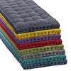 qing yun 8 cm Thick Velvet Bench Cushion, 2/3-Seater, 100/120 cm, Cotton Plush Long Bench Seat Pad, 60 × 40 cm, Purple view 1