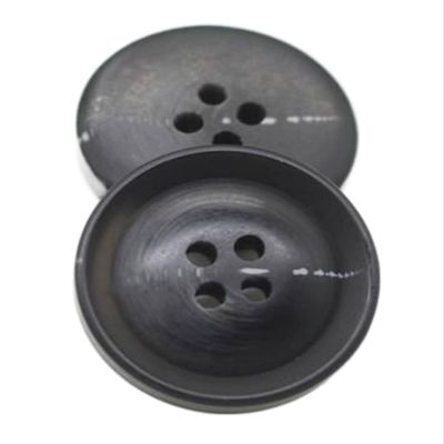 Black-Brown Resin Buttons, Decorative Sewing Accessory, Color 17, 17 mm, 10-Piece