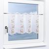 Plauener Spitze Café Curtain, Bell Band, 64 x 55 cm, Red view 2