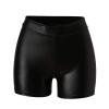 Women’s Sexy High-Waisted PU Leather-Look Shorts view 3