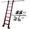 RAtsch Rolling Ladder Hardware Kit, 3.3–20 ft, Black Steel view 2