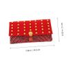 ABOOFAN Traditional Red Fabric Envelope for Spring Festival Lucky Money, with Chinese Patterns for New Year and Special Occasions view 4