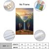 The World in A Wine Glass by Salvador Dal, Poster, Decorative Artwork, Canvas Wall Art, Living Room, Bedroom, 20 x 30 cm view 2
