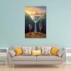 The World in A Wine Glass by Salvador Dal, Poster, Decorative Artwork, Canvas Wall Art, Living Room, Bedroom, 20 x 30 cm view 3