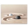 SMTDeco Stove Cover 40 × 30 cm, Tempered ESG Glass, Scratch-Resistant & Non-Slip, Sand Stone Beige view 1