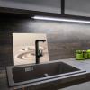 SMTDeco Stove Cover 40 × 30 cm, Tempered ESG Glass, Scratch-Resistant & Non-Slip, Sand Stone Beige view 4