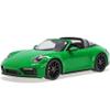 Porsche 911 (992) Targa 4 GTS Green, 1:18 Minichamps Model Car view 3