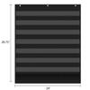 REGELETO Boho 46+3-Pocket Calendar Chart with 92 Cards, 73 x 61 cm, Black view 3