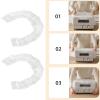 Dust Covers for Kitchen Appliances, 10-Piece Set, Transparent Elastic Covers for Household Appliances view 2