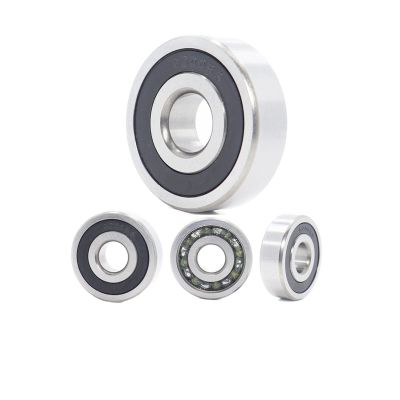 GODARM TRUSTTWO 6200-2RS Bearings, 10 x 30 x 9 mm, 4-Pack, Chrome Steel, Double-Sealed, for Bicycle BB90 Bottom Brackets