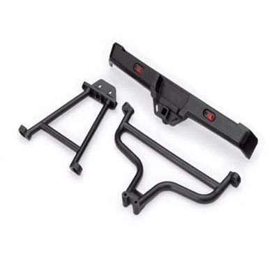 Traxxas 10152 - Rear Bumper with Upper and Lower Mounts