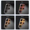 Carveit Camera Lens Protector for Samsung Galaxy S23 Ultra, Natural Wood, HD Clear, Dark Wood + Walnut, 2 Pieces view 3